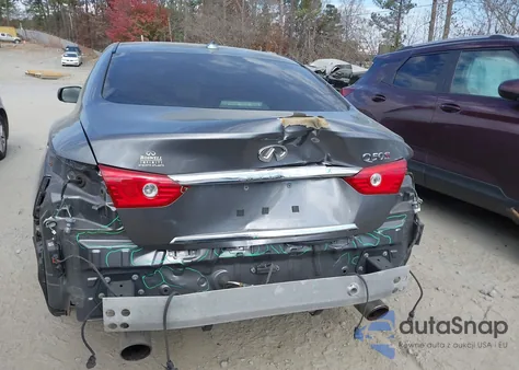 2014 Infiniti Q50 Sport from USA, damaged, VIN JN1BV7AP5EM692483